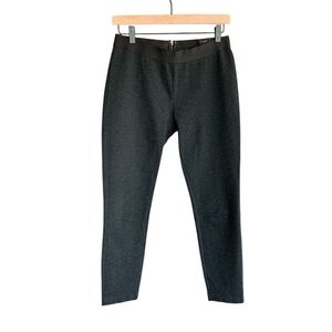 J Crew women’s Pixie dark gray pants stretch size 8S / 8 short pull on pants